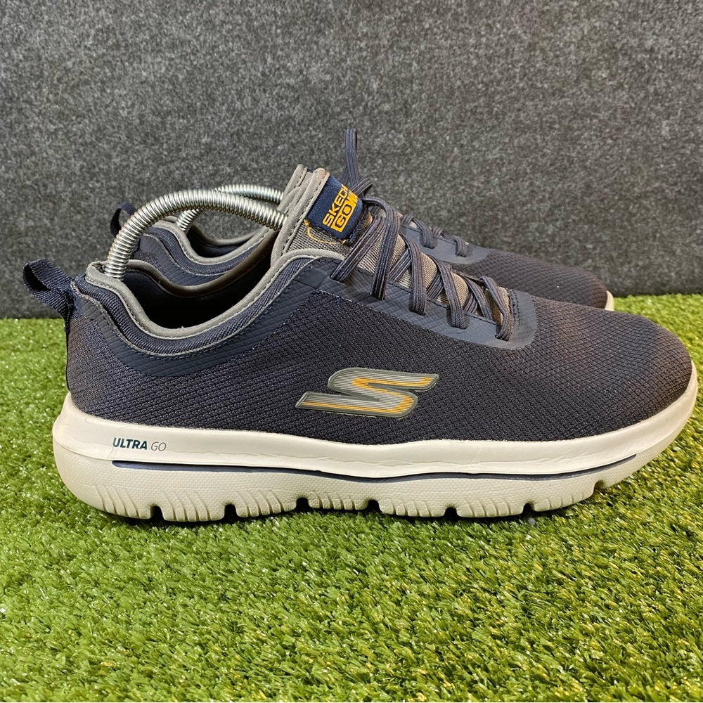 Skechers Go Walk Evolution Ultra Running Shoes Mens Size 10.5 Blue